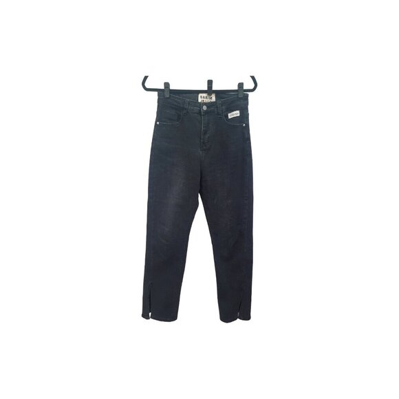 Darimi Jeans Womens Size L  jeans have a straight-leg cut with stylish slits - Picture 2 of 12
